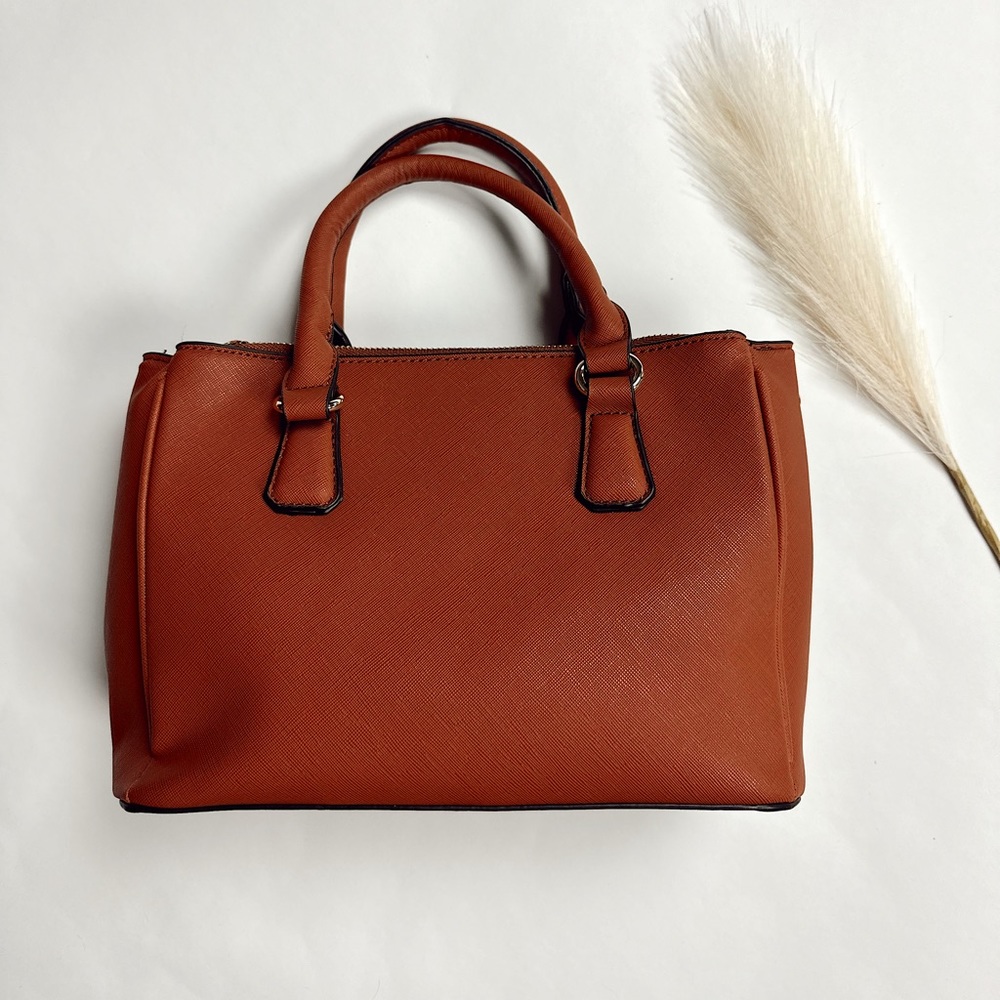 Brown small handbag